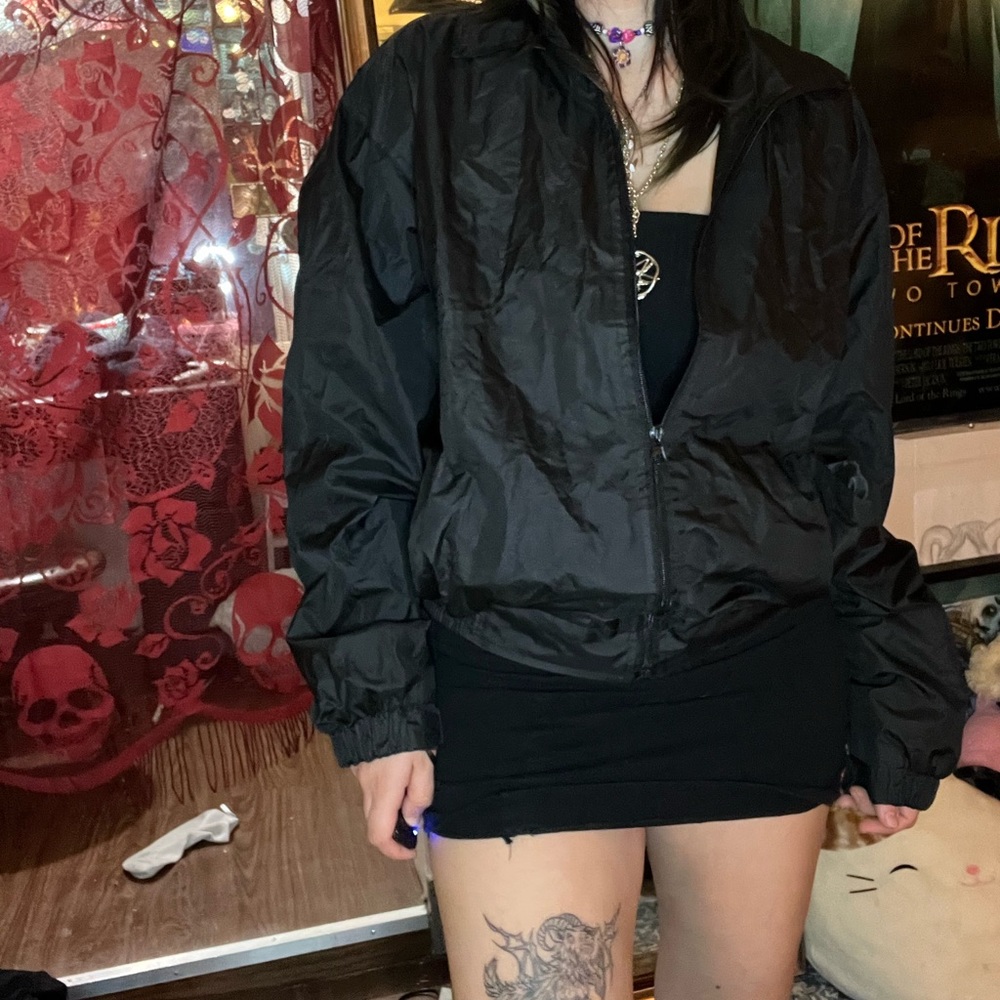 Black bomber / windbreaker